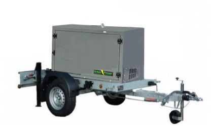Mobil trailer SC100 med bränsletank 440liter