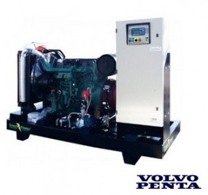 Volvo Elverk 100 kVA 80 kW manuell startpanel