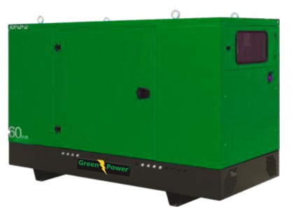 STAGE 5 (V) Yanmar Elverk 35kVA 28kW ljudisolerad/täckt manuell startpanel