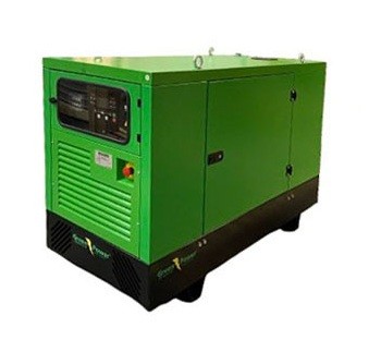 STAGE 5 (V) Rehklo(Kohler) Elverk 15kVA 12kW ljudisolerad/täckt manuell startpanel