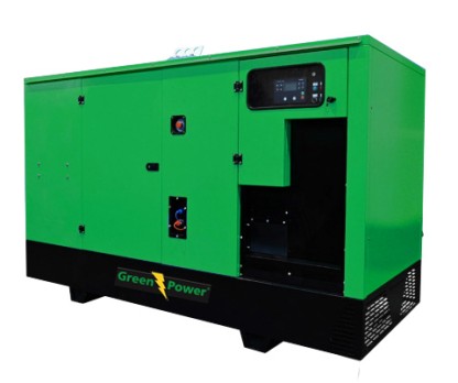 IVECO Elverk STAGE 5 (V) 82kVA 65,6kW ljudisolerad/täckt automatisk startpanel 