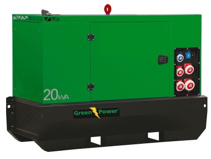 Perkins Elverk f&ouml;r uthyrning Zero noise 10-25kVA  60Hz 1500rpm