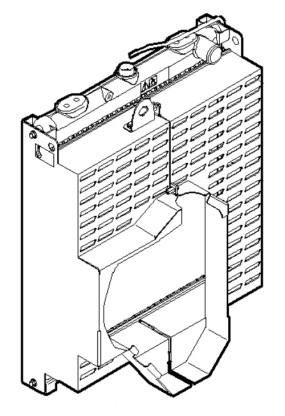 Vatten radiator