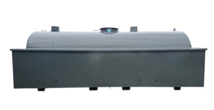 Br&auml;nsletank med uppsamlingskar 6000liter, l&auml;ngd 5140mm vikt 1390 kg