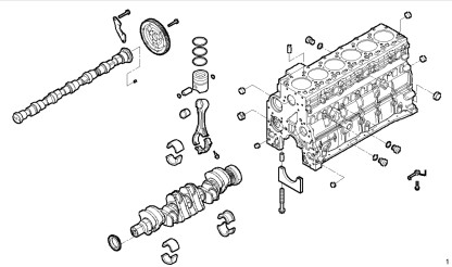 Motor utan kringutrustning NEF67 SM1