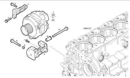 Generator CURSOR87 TE3F