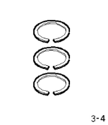 Kolvringssats +0,4 