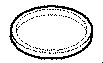 Distansring cylinder SP=0,14 mm