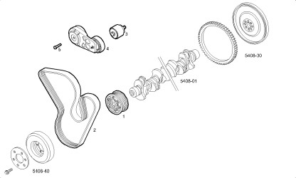 Drivande remskiva CURSOR13TE3A