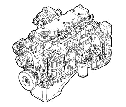 Servicemotor
