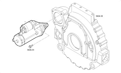 Startmotor 24V