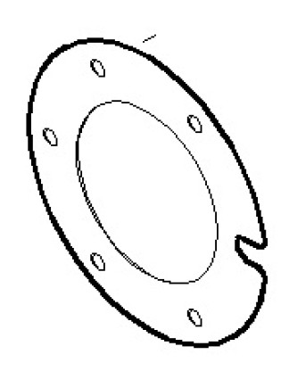 Motor med planpackning